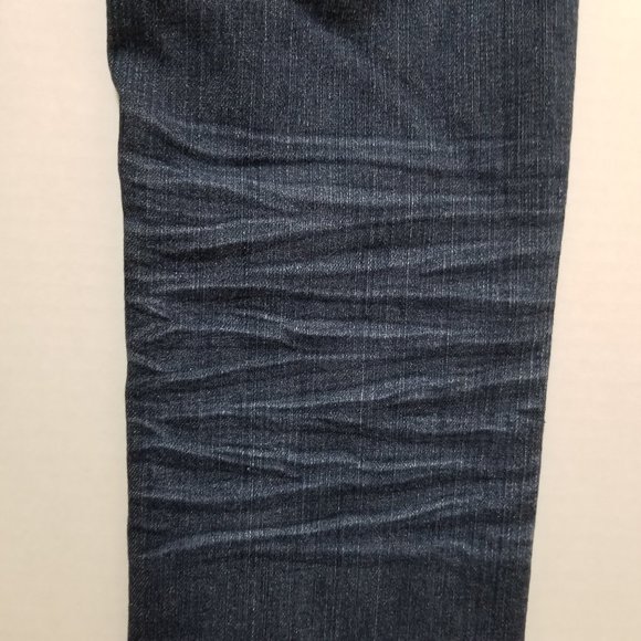 Mossimo jeans 3 Skinny denim whiskered 2010 stretch low rise waist - Picture 13 of 16